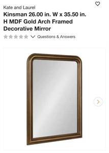 26x35 mirror