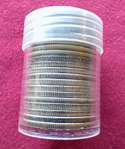 Tube of (20) 40% Silver Half Dollars