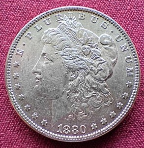 1880-O Morgan Dollar
