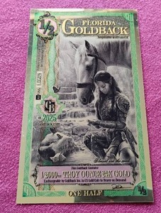 12 Florida Goldback