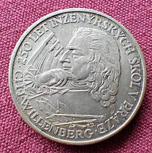 1957 Czechoslovakia Silver 10 Korun