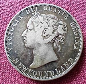 1898 Newfoundland Silver 50 Cents