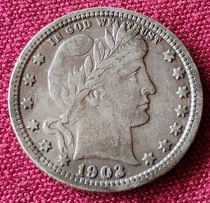 Nice 1903 Barber Quarter