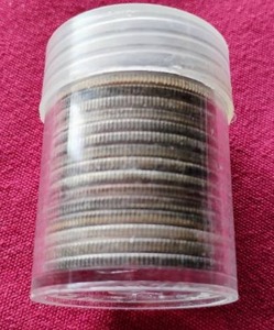 Tube of (20) 40% Silver Half Dollars