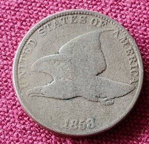 1858 Flying Eagle Penny