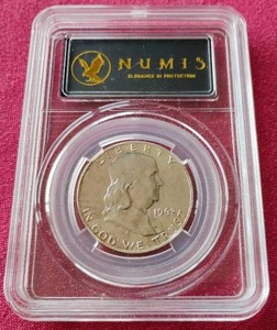 Nice Slabbed 1962 Franklin Half Dollar