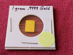 Valcambi Suisse 1 Gram .999 Gold Bar