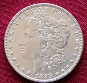 Beautiful 1898 Morgan Dollar