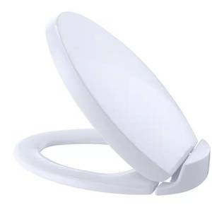 Oval SoftClose Elongated Toilet Seat, White