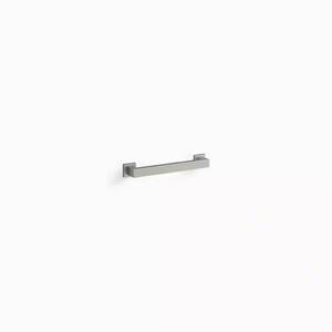 Square 18-in Grab Bar in Brushed Nickel