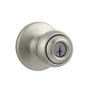Kwikset 400P-S Polo Entry Lever Set - Nickel