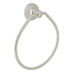 Rohl Perrin & Rowe Towel Ring, Wall Mount