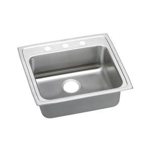 Lustertone 22 Drop-In Sink, 5.5 Bowl