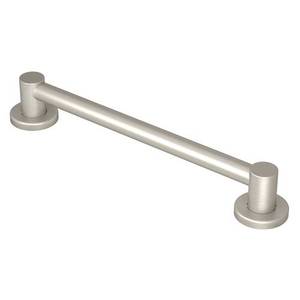 Moen Align 18-in Brushed Nickel Grab Bar
