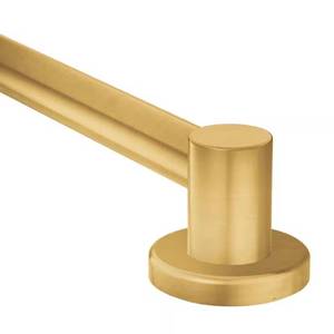Align 24 in. Grab Bar in Brushed Gold