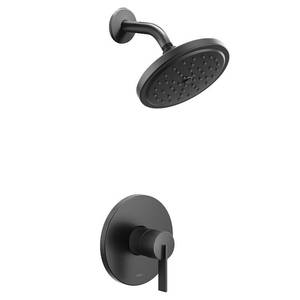Moen Cia Matte Black 1-Handle Shower Faucet