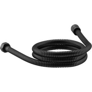 MasterShower 60 in. Metal Shower Hose Black