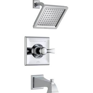 Dryden 1-Handle Tub & Shower Trim Kit, Chrome