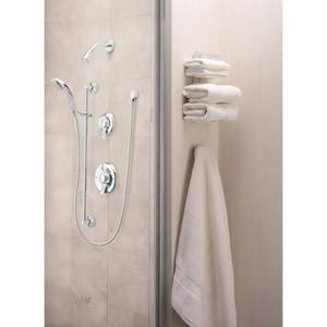Moen Chrome 1-Handle Shower Faucet with Valve