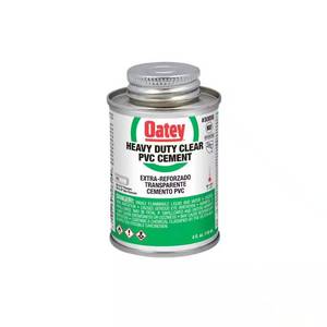 4 oz. PVC Heavy Duty Clear Cement (24 Pack)