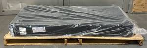 BlackGrey Twin Box Spring Sealed 74-12  H x 38  L x 7  W