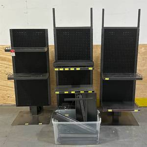 Store Display Shelves see description lot of 3