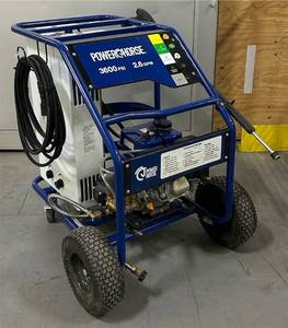 Powerhorse Gas Hot Water Pressure Washer with Propane Burner, 3600 PSI, 2.6 GPM #115177 Msrp $1,399.99