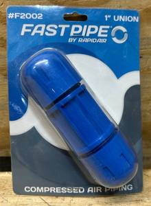 RapidAir FastPipe Fitting, 1in. Union Fitting, Model# F2002 #30271 Msrp $26.99