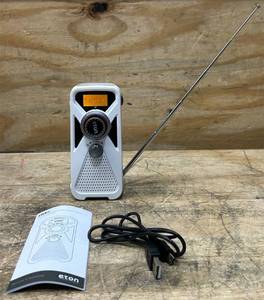 eton American Red Cross, FRX2 Weather Alert radio, Display Type LCD, Model# ARCFRX2WXW #5828860 Msrp $39.99 see description