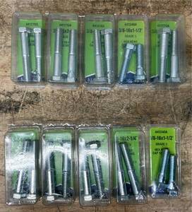 Needa Grade 5, 38-16x1 & 2-12  lot of 10