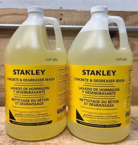 Stanley Concrete & Degreaser Wash (lot of 2)