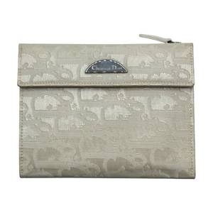 Christian Dior Trotter Canvas Wallet Pre-Owned Retail $520