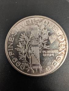 Mercury Dime Style 1 Ounce 999 Silver Round