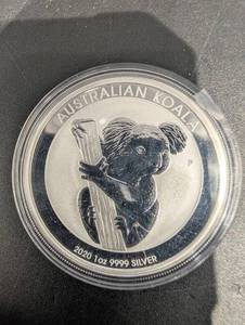 Australian Koala 2020 1 oz .9999 Silver Coin - 2 Dollars - The Perth Mint