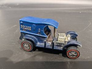 Hot Wheels Police Car - 1990 Mattel
