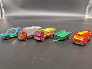Assorted Die-Cast Trucks & Trailers