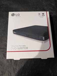 LG Ultra Slim Portable DVD Writer - External USB DVDRW with M-DISC Windows & Mac