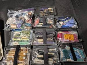 Assorted Bead Lot - Seed Beads, Delica Beads & Czech Glass Beads (Multi-Color)