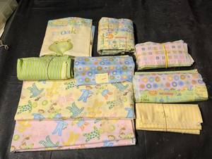 Assorted Baby Print Quilt Fabric - Half-Yard & Fat Quarter Cuts
