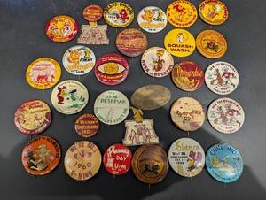 Minnesota, Vanderbilt and Nebraska Homecoming Pins - Assorted College Buttons