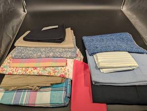 Assorted Home Textiles & Fabrics - Cushions, Throws & Drapery Remnants