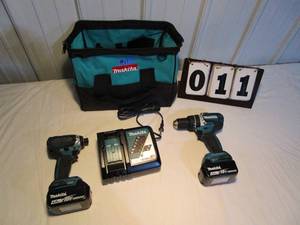 Makita 2 Pc Combo Driver-Drill Kit, Cordless