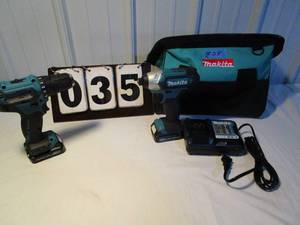 Makita 12 Volt 2 Pc Tool Kit