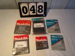 Assortment Makita Accessories