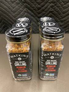 ID 2 - Watkins 1868 Organic Grilling Salt-Free Steak Seasoning 4-Pack