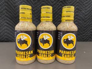 AZ 2 - Buffalo Wild Wings Parmesan Garlic Sauce - 3 Bottles