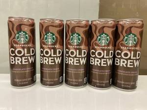 ARAB 2 - Starbucks Cold Brew Chocolate Cream 11 oz Can - 5 Pack