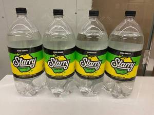 LBN 1 - Starry Lemon Lime Zero Sugar Soda 2L - 4 Bottles