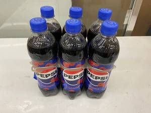 PLST 3 - Pepsi Wild Cherry Soda Bottles - 6-Pack
