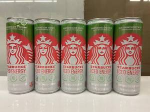 ARAB 1 - Starbucks Watermelon Twist Iced Energy Drink 12 fl oz - 5 Pack